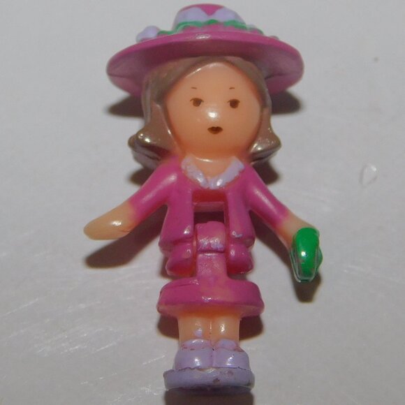 VINTAGE 1991 POLLY POCKET FIFI'S PARISIAN APARTMENT FIGURE DOLL PIECE - Picture 1 of 4